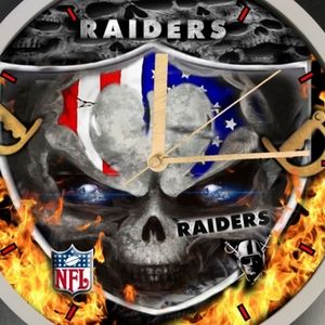 Raiders clock